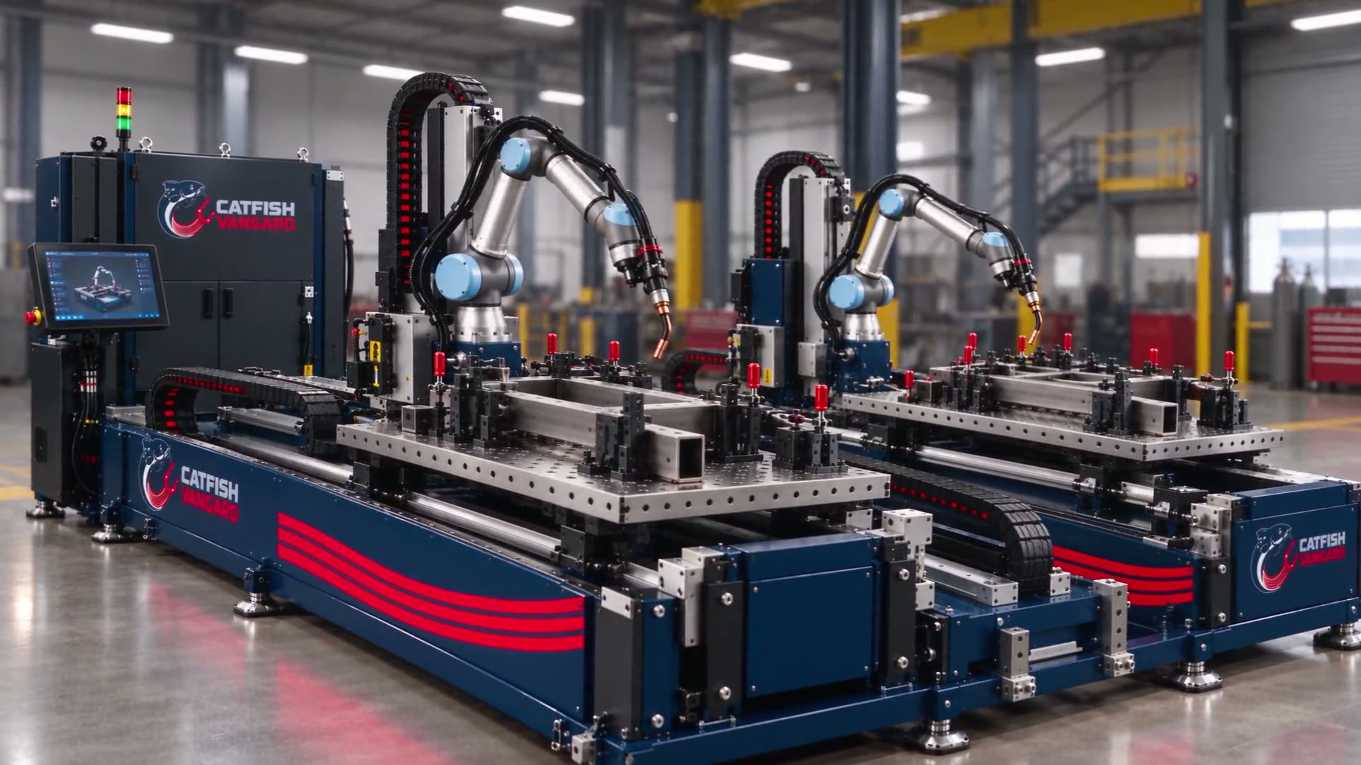 Catfish robotic manufacturing platform lineup