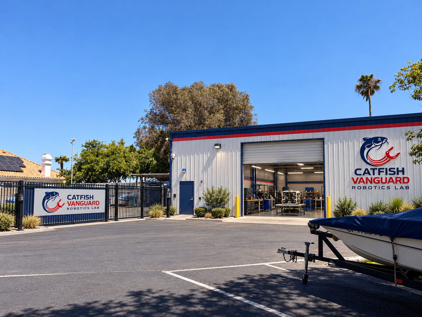 ARC-R robotic welding cell at the Rio Vista lab
