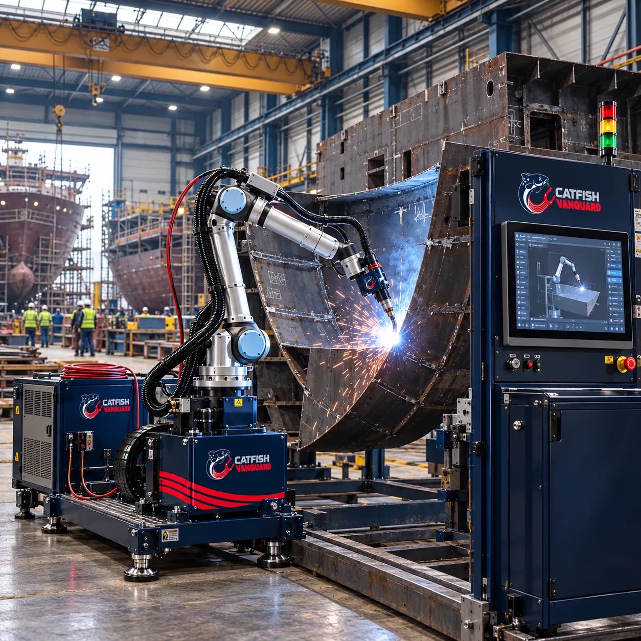 Ship panel fabrication