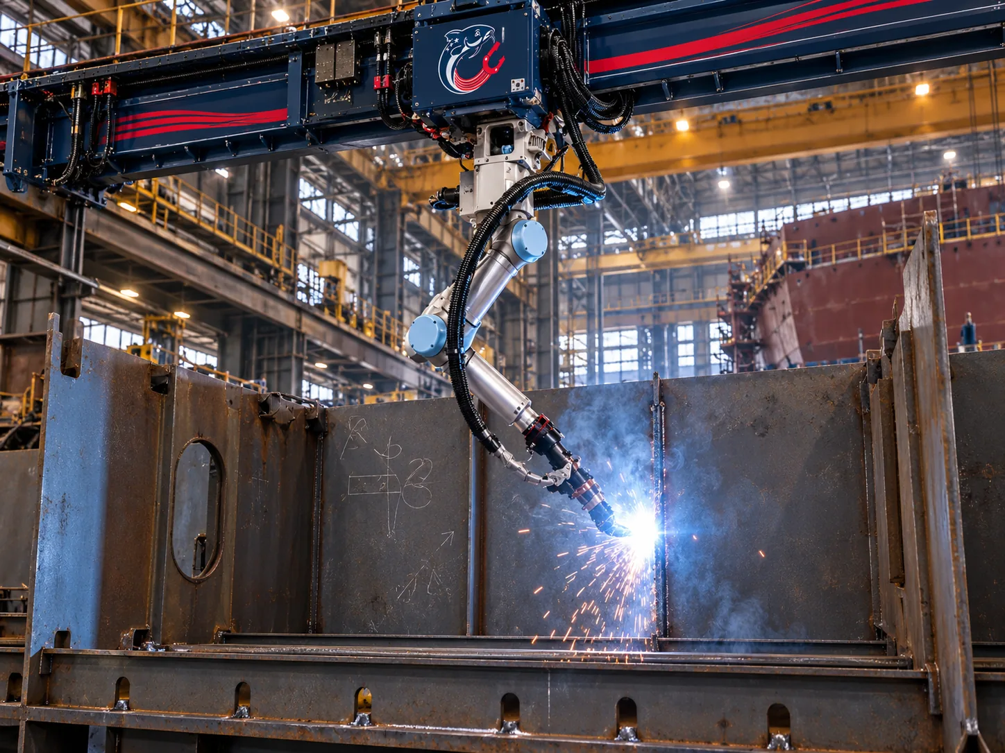 Shipbuilding manufacturing application