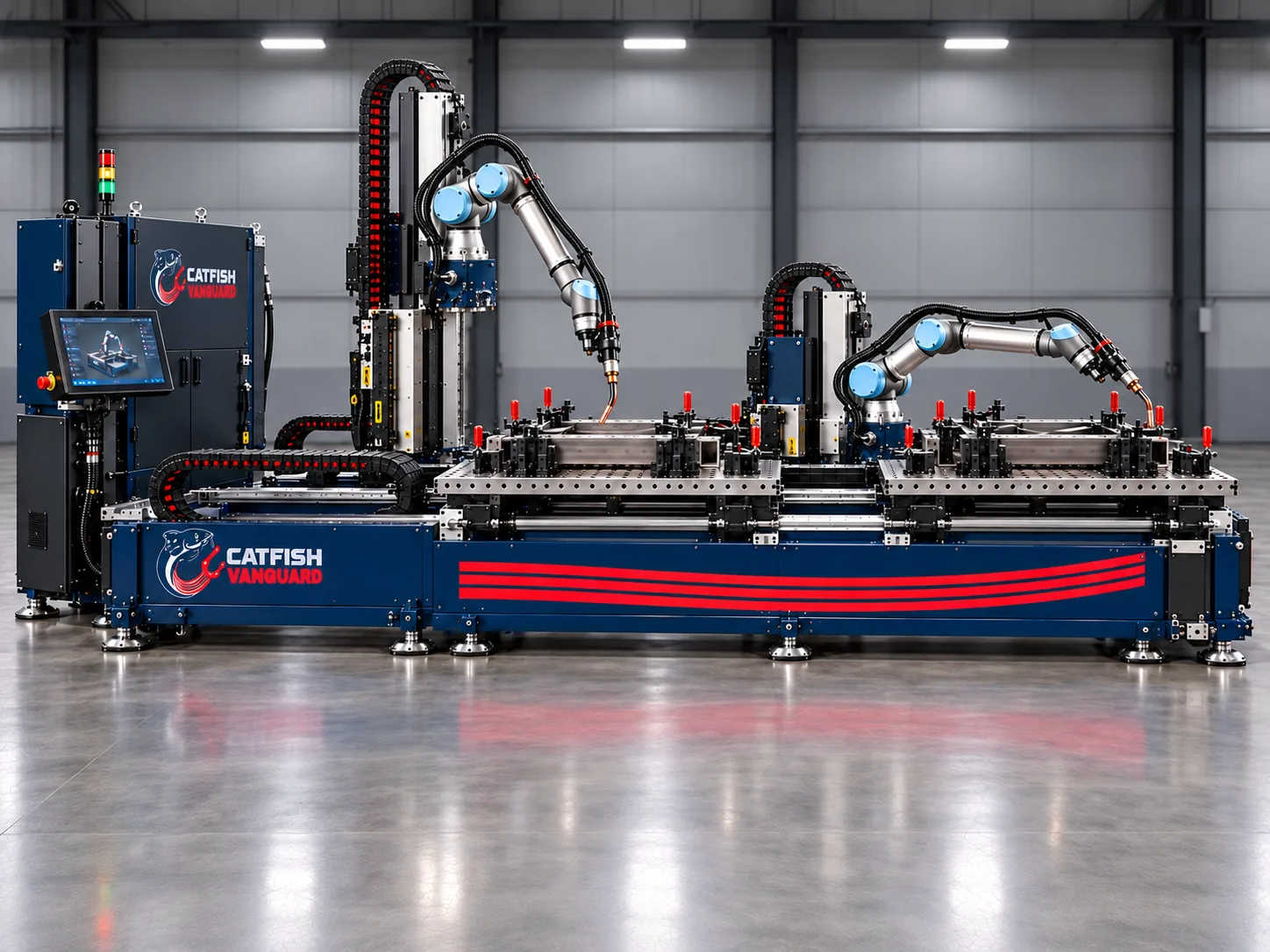 ARC-R Dual robotic manufacturing system
