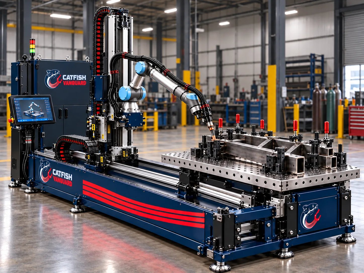 ARC-R single 7-axis robotic welding cell